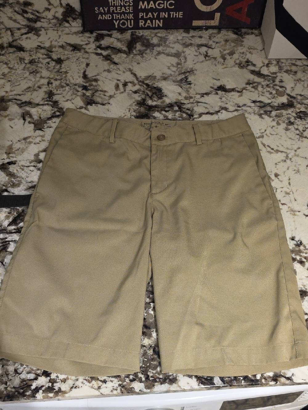Nike Golf Dri-FIT Shorts Adjustable Waist Size Large Boys